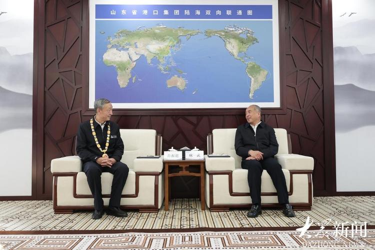  林武在青島調(diào)研時強調(diào) 著力塑強優(yōu)勢補齊短板 持續(xù)做好經(jīng)略海洋這篇大文章